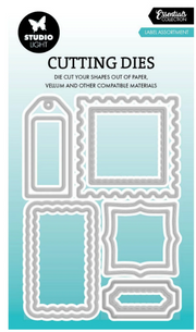 Studio Light • Essentials Cutting Die Label Assortment (SL-ES-CD979) *