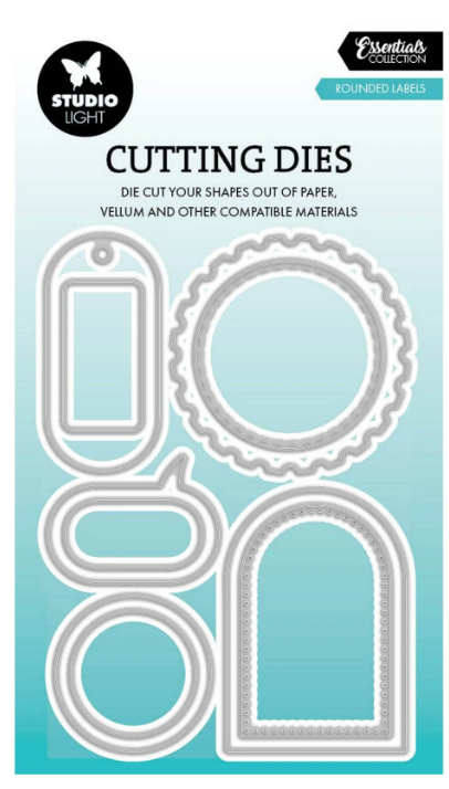 Studio Light • Essentials Cutting Die Rounded Labels (SL-ES-CD980) *