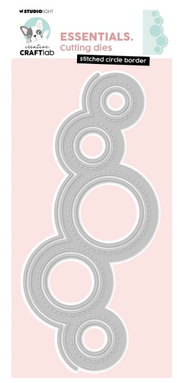 Creative Craftlab • Essentials Cutting Die Stitched Circle Border (CCL-ES-CD982) *
