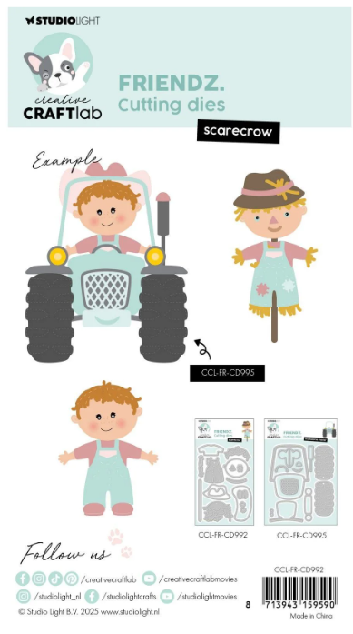 Creative Craftlab • Friendz Cutting Die Scarecrow (CCL-FR-CD992) *