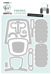 Creative Craftlab • Friendz Cutting Die Accessoires Tractor (CCL-FR-CD995) *