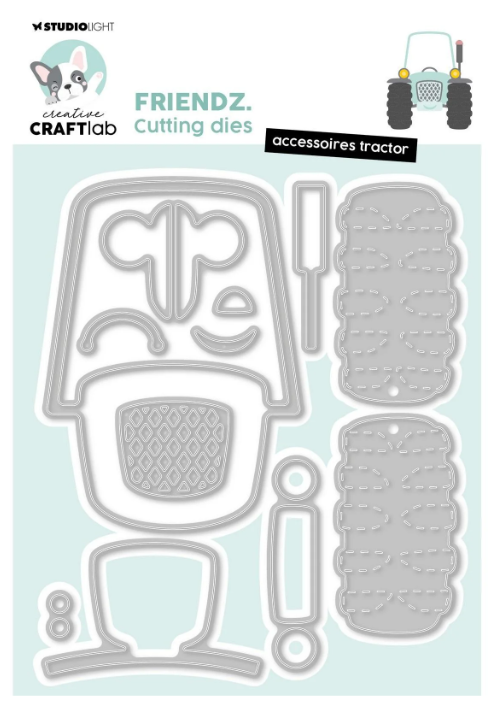 Creative Craftlab • Friendz Cutting Die Accessoires Tractor (CCL-FR-CD995) *