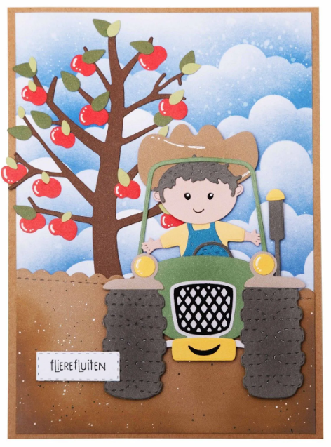 Creative Craftlab • Friendz Cutting Die Accessoires Tractor (CCL-FR-CD995) *