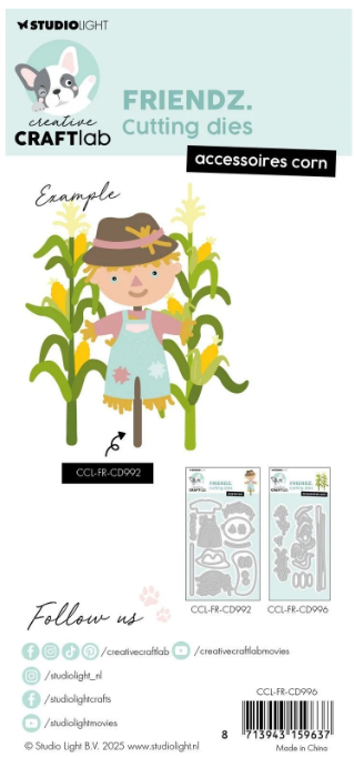 Creative Craftlab • Friendz Cutting Die Accessoires Corn (CCL-FR-CD996) *