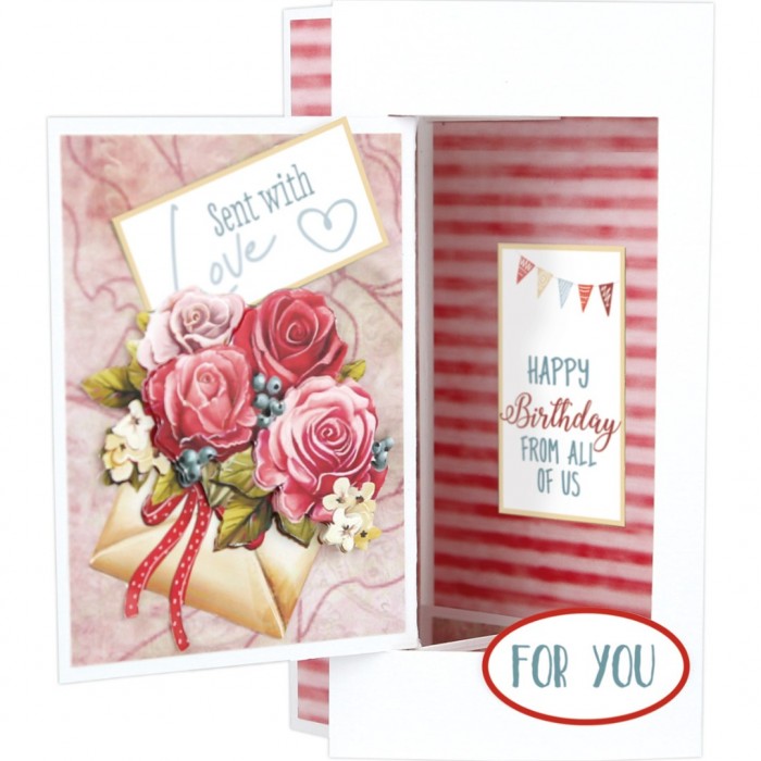 3D and Do - Card Deco Essentials - Rose Decorations (CDE3D10002)
