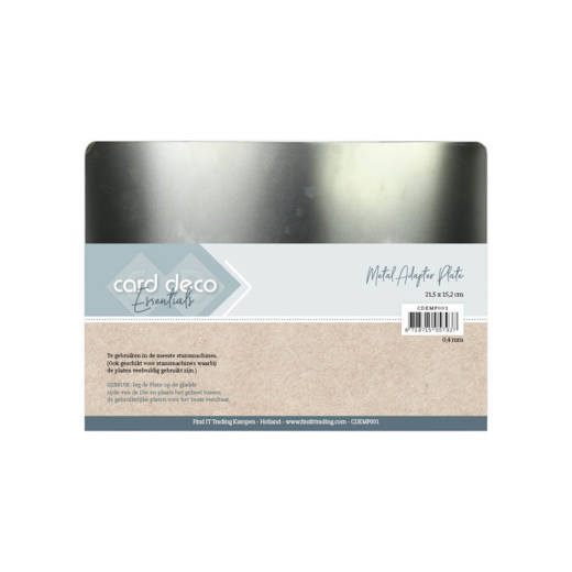 Card Deco Essentials - Metal Plate A5 (CDEMP001)
