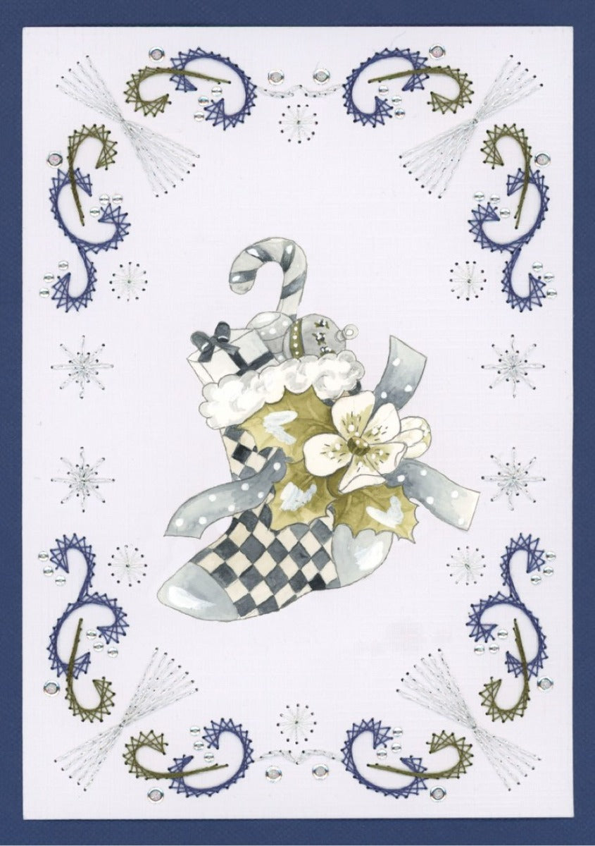 Creative Embroidery 51 - Precious Marieke - Christmas Blues