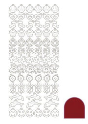 Charm sticker - Red