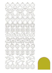 Charm sticker - Yellow