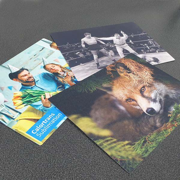 ChromaLuxe 3154 Metal Photo Panel Textured White ALU (1.14mm x 200mm x 150mm)