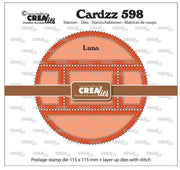 Crealies • Cardzz Snijmal Postzegelframe Luna (CLCZ598) *