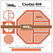 Crealies • Cardzz Frame & Inlay Gloria (CLCZ616) *