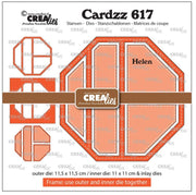 Crealies • Cardzz Frame & Inlay Helen (CLCZ617) *