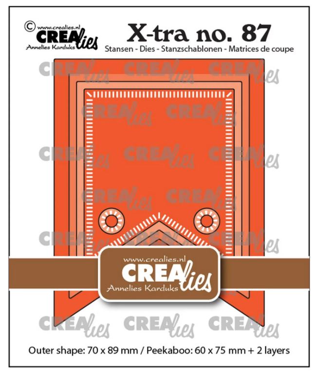 Crealies • Xtra Kiekeboe Vaandel (CLXTRA87) *