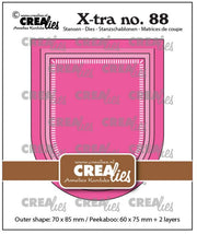 Crealies • Xtra Kiekeboe Omgekeerde Boog (CLXTRA88) *