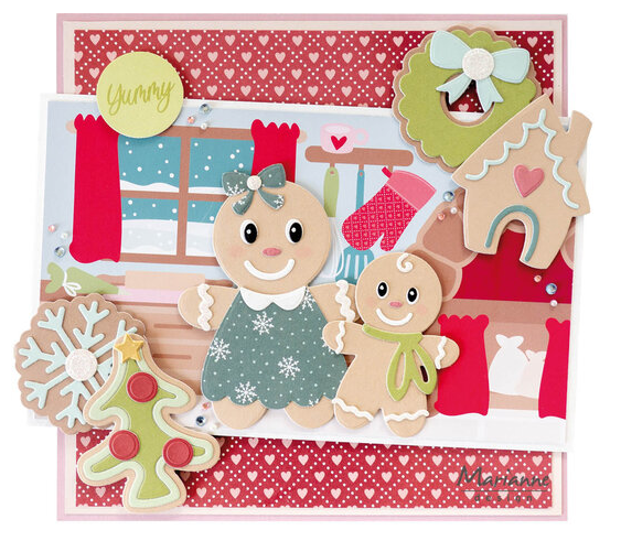 Marianne Design • Collectable Christmas Cookies by Marleen COL1556 *