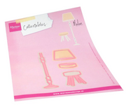 Marianne Design • Collectable Lamp & Stool by Marleen (COL1566) *