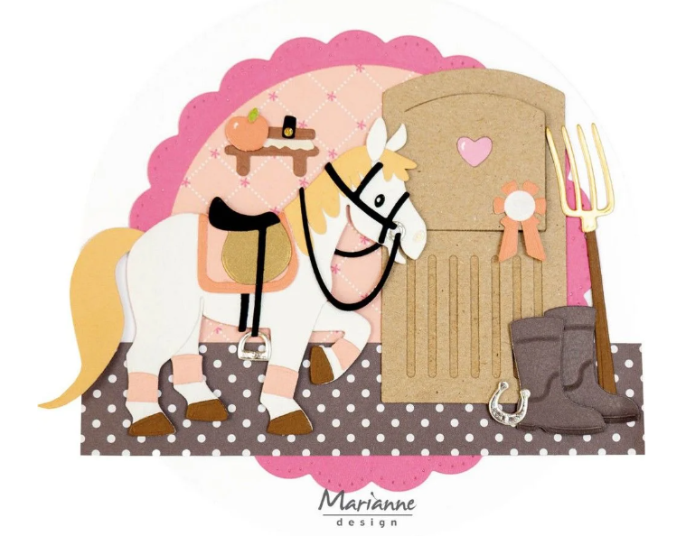 Marianne Design • Collectable Eline's Horses Accessories (COL1569) *