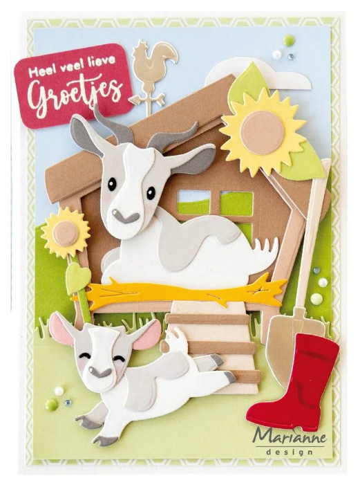 Marianne Design • Collectable Eline's Goat Family (COL1570) *