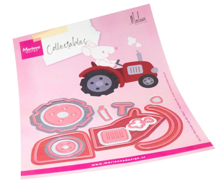 Marianne Design • Collectable Tractor by Marleen (COL1571) *