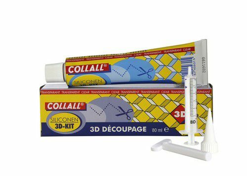 Collall 3D kit tube 80 ML - SET COL3D80MLSET + Accesoires *