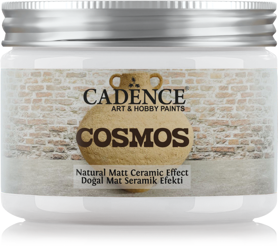 Cadence - Cosmos Naturel Matt - Keramiek Verf - White - 150 ml (0001) *