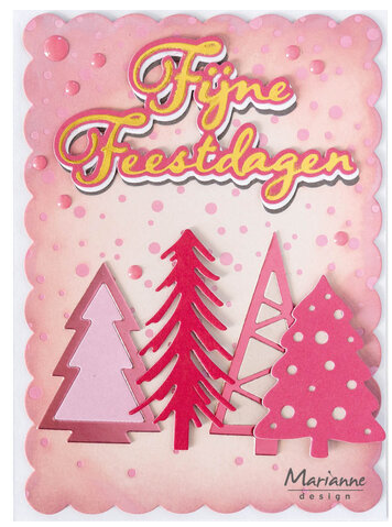 Marianne Design • Craftable Hot Foil Snowy day CR1674 *
