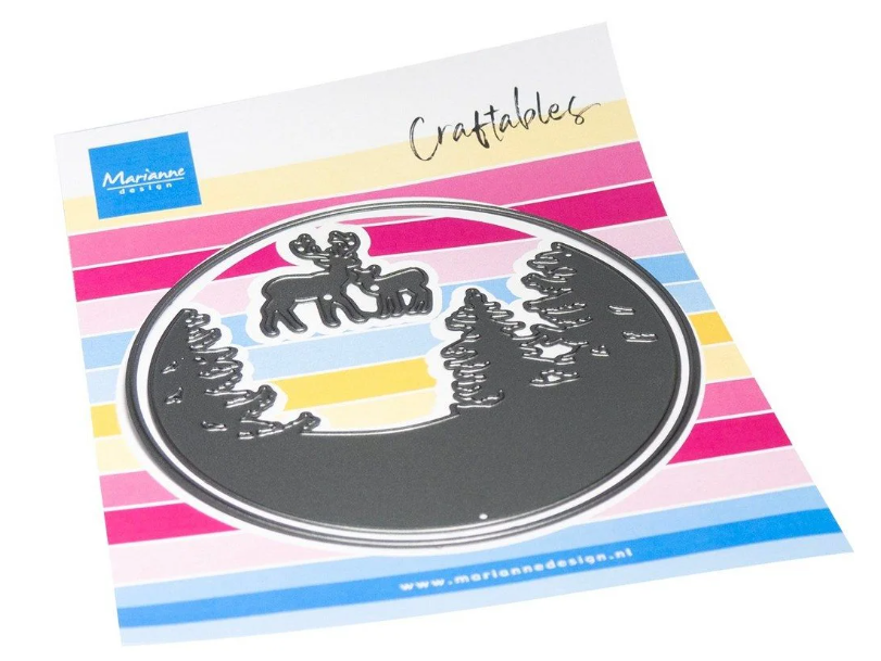 Marianne Design • Craftable Silhouette Winter Scenery CR1675 *