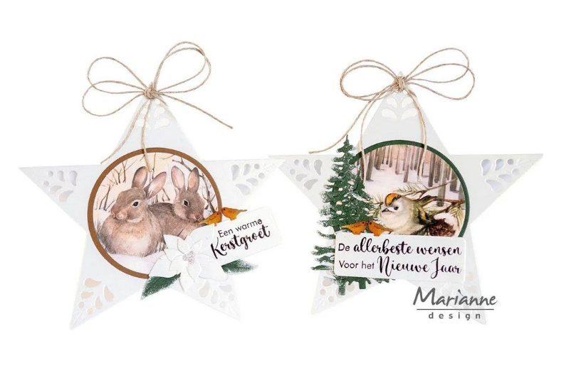 Marianne Design • Craftable Folded Star CR1676 *