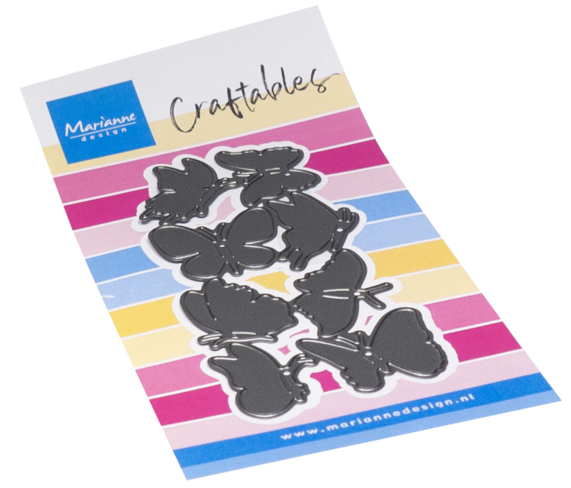 Craftables Punch Die XL Butterflies (CR1678) *