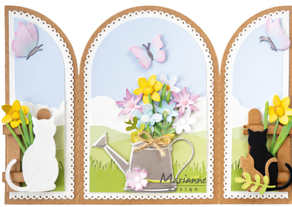 Craftables Punch Die XL Butterflies (CR1678) *