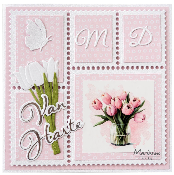Craftables Layout Stamp Square (CR1679) *