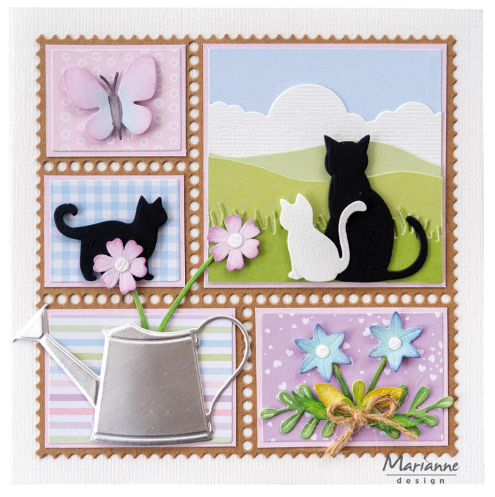 Craftables Layout Stamp Square (CR1679) *