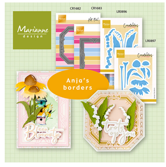 Hot Foil Anja's Classic Rectangle (CR1683)  *