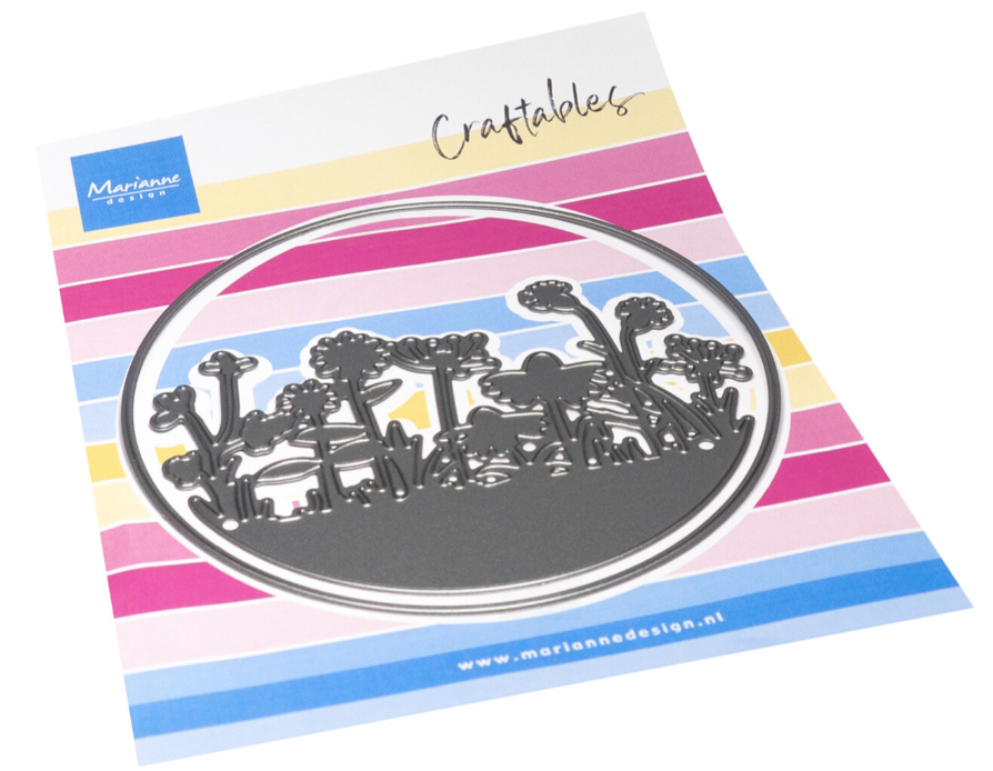 Craftables Silhouette Flower Meadow (CR1684) *