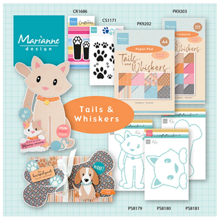 Craftables Two Paws (CR1686) *