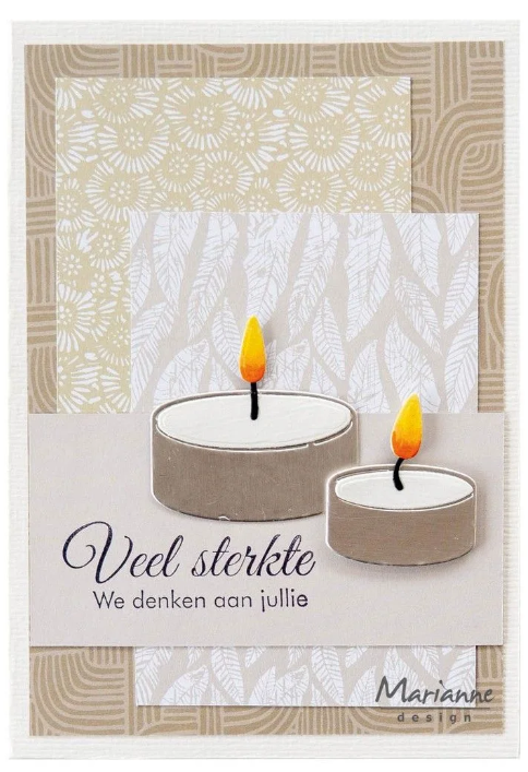 Marianne Design • Craftable Tea Lights (CR1689) *