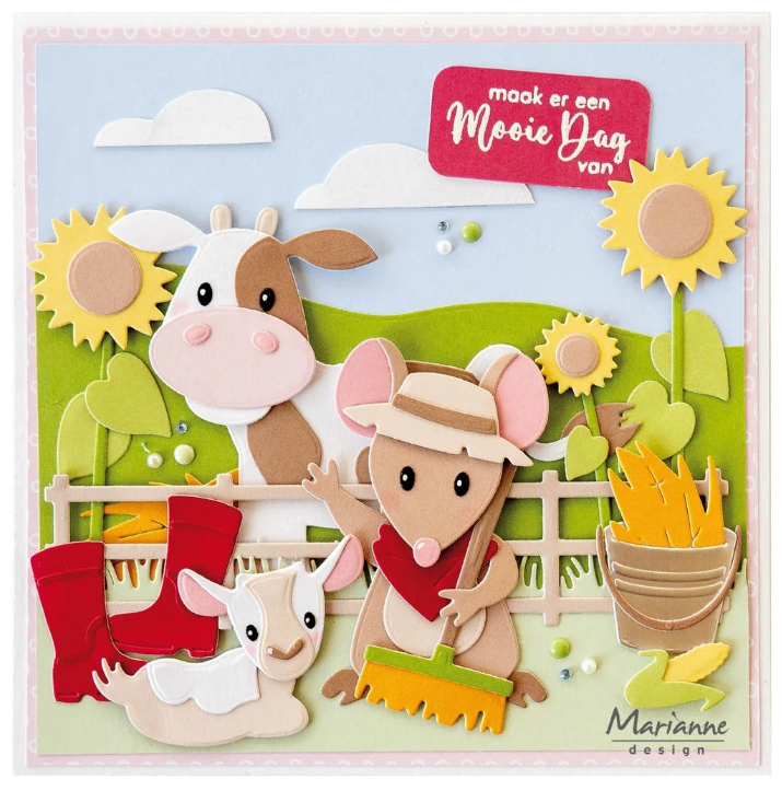 Marianne Design • Craftable Farm Tools by Marleen (CR1693) *