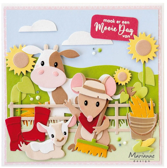 Marianne Design • Craftable Farm Tools by Marleen (CR1693) *