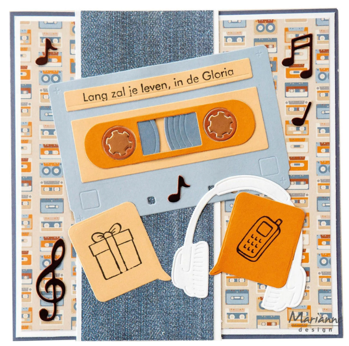 Marianne Design • Craftable Punch Die XL Music (CR1694) *