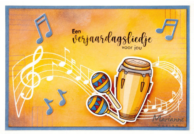 Marianne Design • Craftable Punch Die XL Music (CR1694) *
