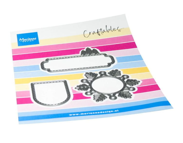 Marianne Design • Craftable Winter Labels (CR1701) *