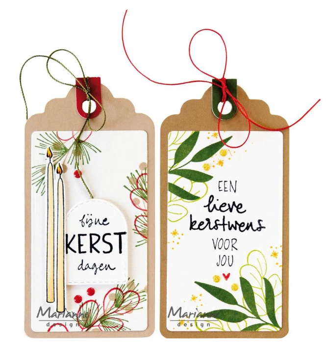 Marianne Design • Craftable Winter Labels (CR1701) *