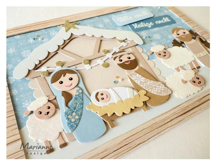 Marianne Design • Craftable Sheep By Marleen (CR1704) *