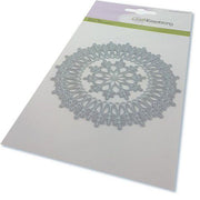 CraftEmotions Die - border rond magic ice crystal Card 10,5x14,8cm (115633/0531) (AFGEPRIJSD)