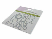 CraftEmotions Die - Space 1 Card 11x9cm Carla Creaties (115633/0439) (AFGEPRIJSD)