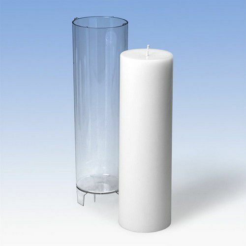 CraftEmotions Gietmal kaars - cilinder standaard sierkaars 67x220mm no16 (640030/2216)
