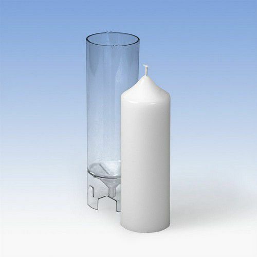 CraftEmotions Gietmal kaars - cilinder stompkaars 50x140mm no3 (640030/2130)