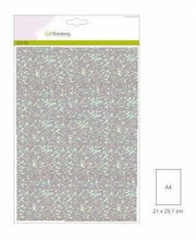 CraftEmotions glitterpapier 5 vel babyblauw  +/- 29x21cm 120gr (001290/0110)