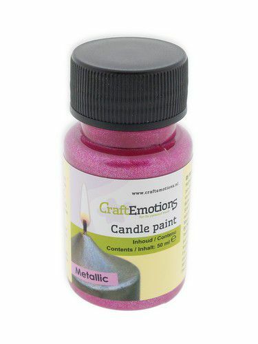 CraftEmotions Kaarsen verf cyclaam 50 ml (640025/2144)